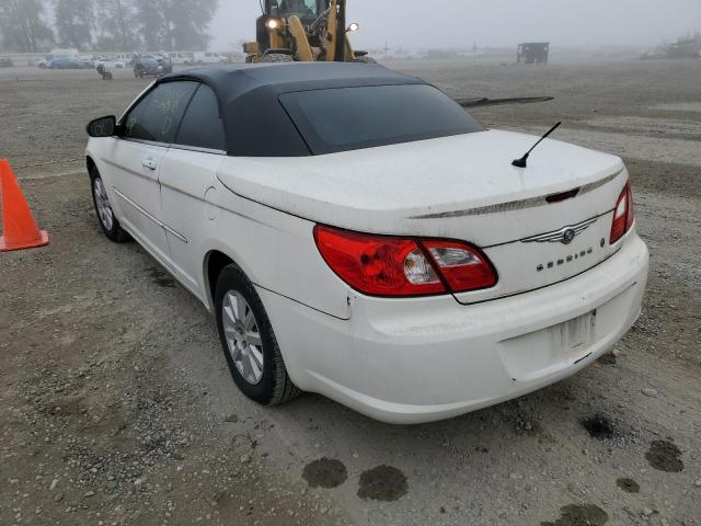 1C3LC45K18N224032 - 2008 CHRYSLER SEBRING WHITE photo 3