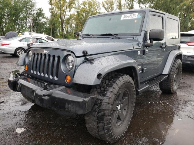 1J8FA541X7L132241 - 2007 JEEP WRANGLER S GRAY photo 2