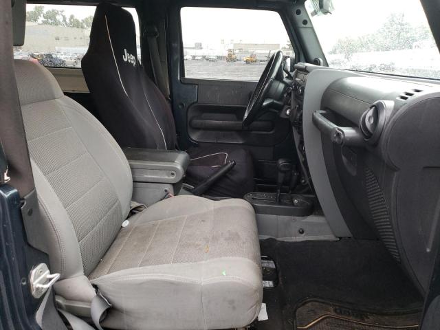 1J8FA541X7L132241 - 2007 JEEP WRANGLER S GRAY photo 5