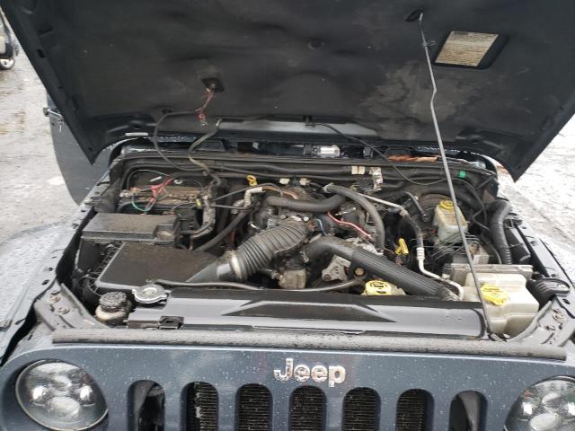 1J8FA541X7L132241 - 2007 JEEP WRANGLER S GRAY photo 7
