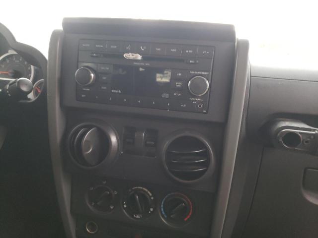 1J8FA541X7L132241 - 2007 JEEP WRANGLER S GRAY photo 9