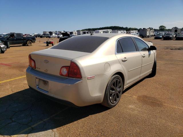 1G1ZB5EB0AF144700 - 2010 CHEVROLET MALIBU LS GOLD photo 4