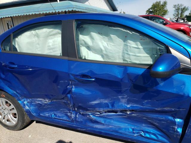 1G1JB5SH9H4133433 - 2017 CHEVROLET SONIC LS BLUE photo 9