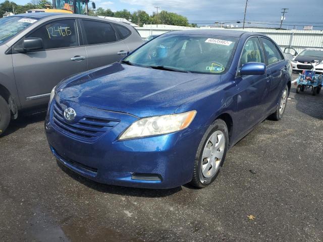 4T1BE46K28U251046 - 2008 TOYOTA CAMRY CE BLUE photo 2