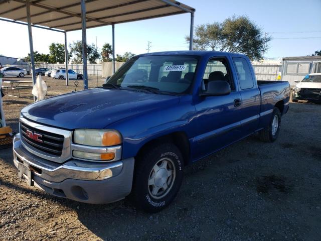 2GTEC19V941157523 - 2004 GMC NEW SIERRA BLUE photo 2