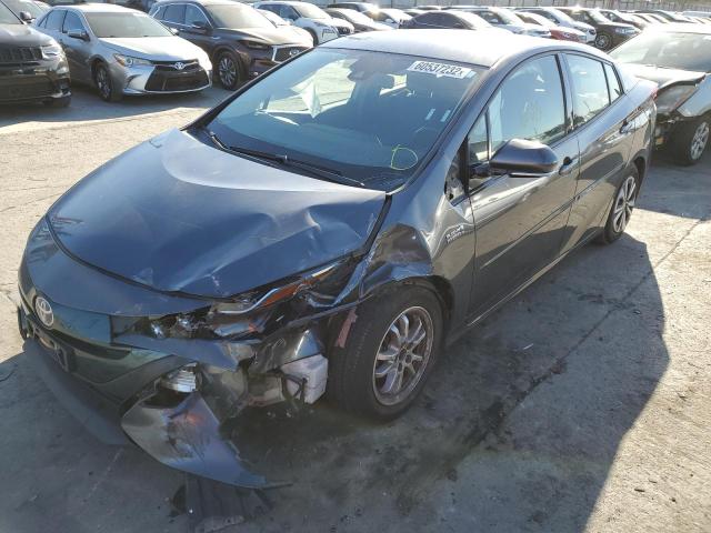 JTDKARFP4K3113398 - 2019 TOYOTA PRIUS PRIM 灰色 照片 2