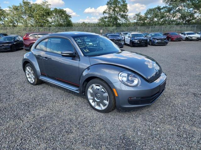 3VWJP7AT3EM618352 - 2014 VOLKSWAGEN BEETLE SILVER photo 1