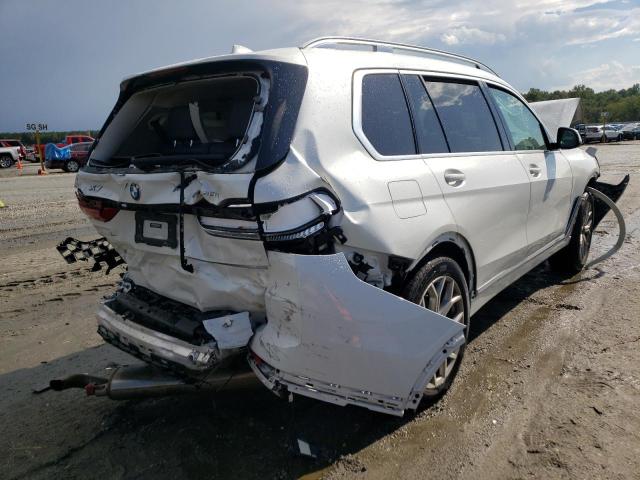 5UXCW2C02L9A01803 - 2020 BMW X7 XDRIVE4 WHITE photo 4