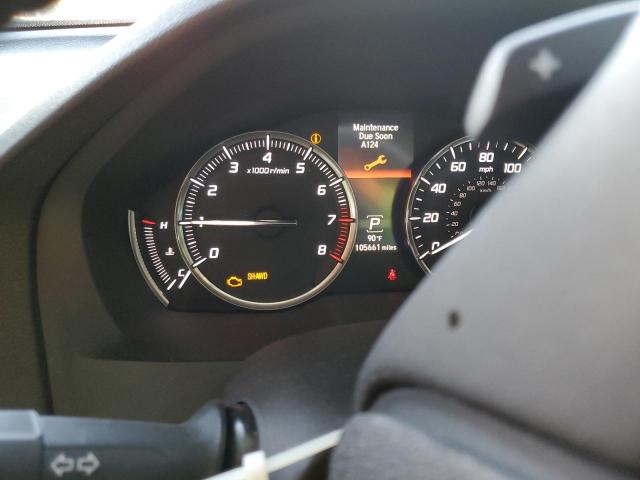 5FRYD4H88EB011134 - 2014 ACURA MDX ADVANC WHITE photo 8