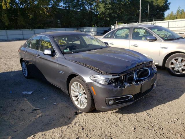 WBA5A7C56GG145609 - 2016 BMW 528 XI GRAY photo 1