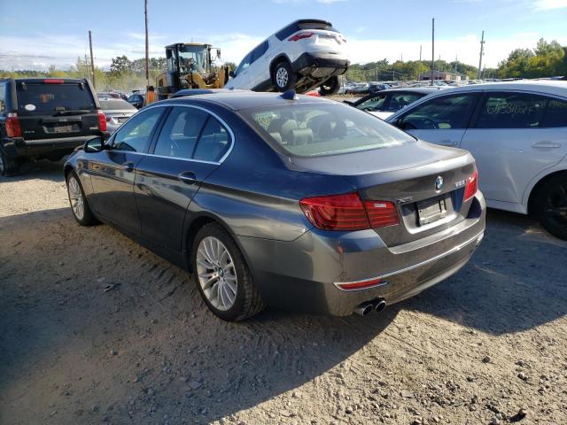 WBA5A7C56GG145609 - 2016 BMW 528 XI GRAY photo 3