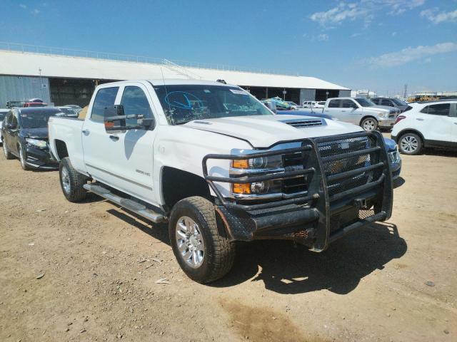 1GC1KTEY6KF104054 - 2019 CHEVROLET SILVERADO WHITE photo 1