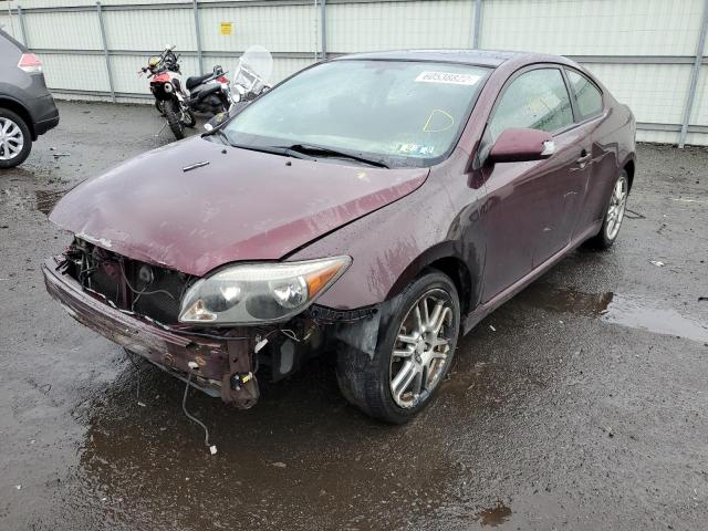 JTKDE167850029582 - 2005 TOYOTA SCION TC Marron photo 2