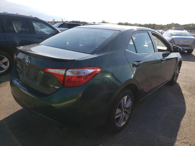 2T1BPRHE3EC045505 - 2014 TOYOTA COROLLA EC GREEN photo 4