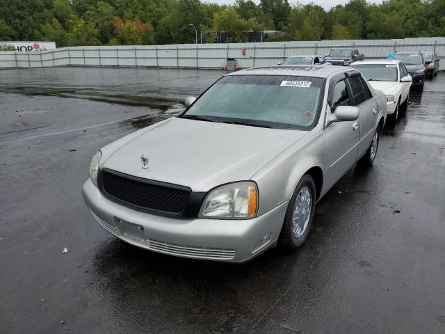 1G6KD57Y25U199092 - 2005 CADILLAC DEVILLE SILVER photo 2