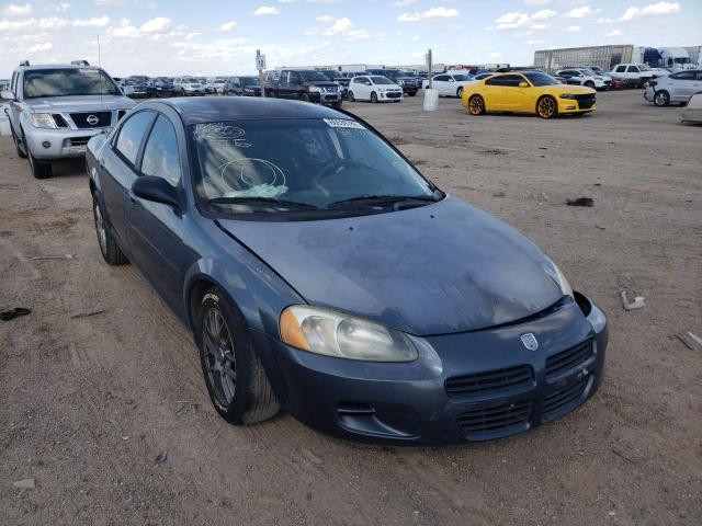 1B3EL46X03N513816 - 2003 DODGE STRATUS SE BLUE photo 1