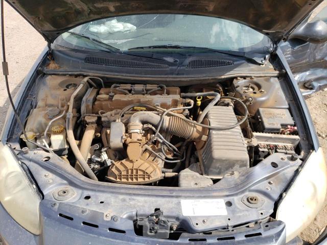 1B3EL46X03N513816 - 2003 DODGE STRATUS SE BLUE photo 7