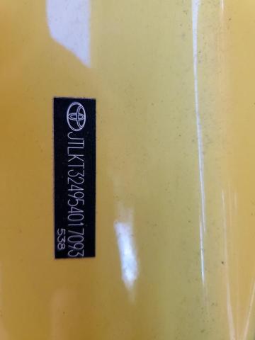 JTLKT324954017093 - 2005 TOYOTA SCION XB Sarı fotoğraf 10