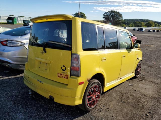 JTLKT324954017093 - 2005 TOYOTA SCION XB Sarı fotoğraf 4