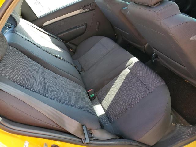 KL1TD5DE6AB129345 - 2010 CHEVROLET AVEO LS 黄色 照片 6