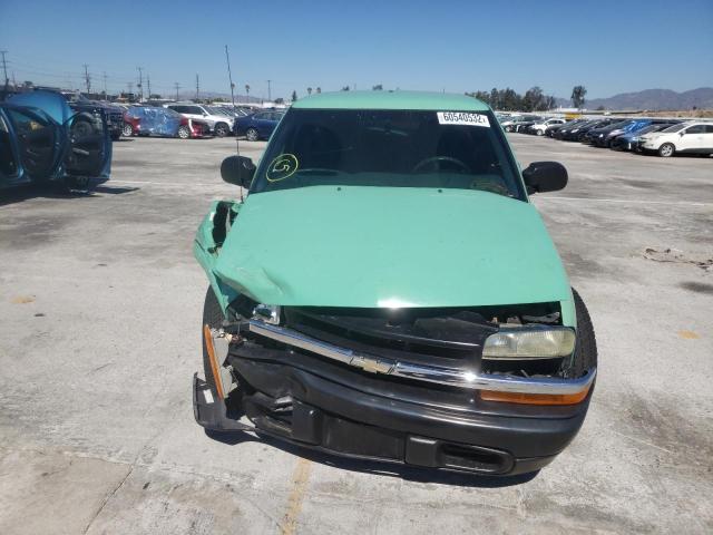 1GCDT19W428229064 - 2002 CHEVROLET S TRUCK S1 GREEN photo 9