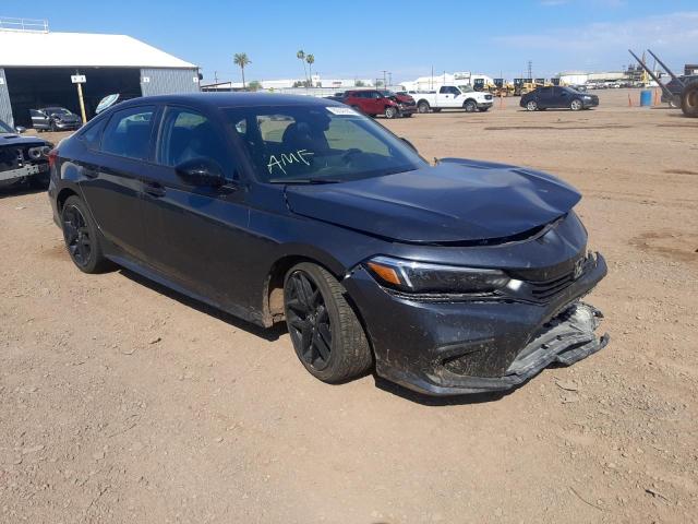 2HGFE2F57NH551704 - 2022 HONDA CIVIC SPOR GRAY photo 1