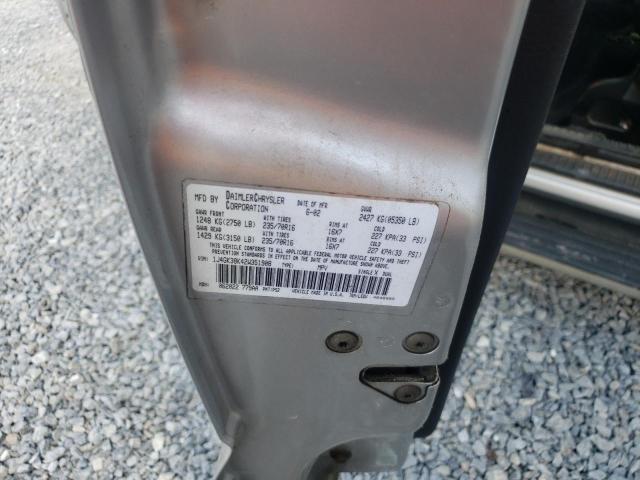 1J4GK38K42W351908 - 2002 JEEP LIBERTY RE 银色 照片 10