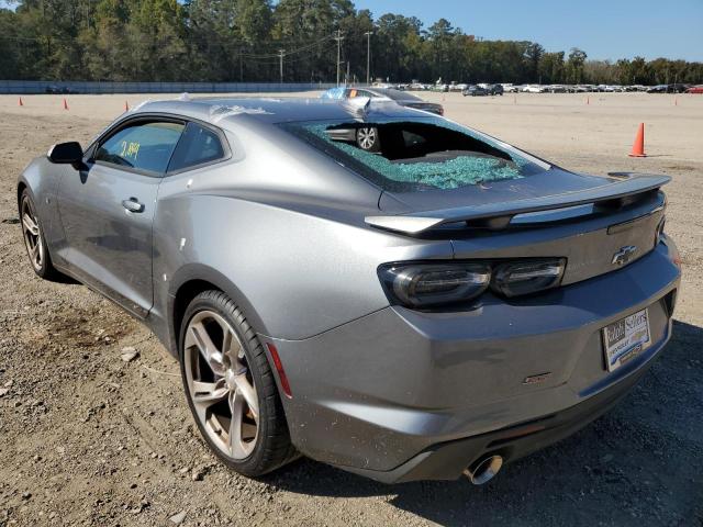 1G1FF1R78N0100765 - 2022 CHEVROLET CAMARO LT1 GRAY photo 3