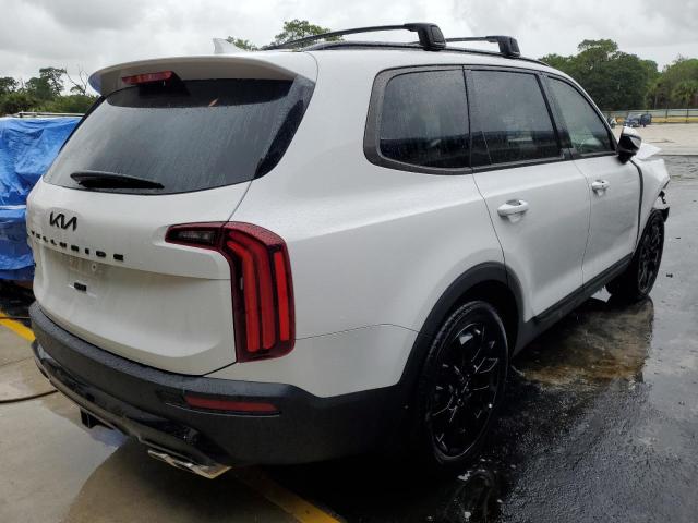 5XYP5DHC5NG296723 - 2022 KIA TELLURIDE WHITE photo 4