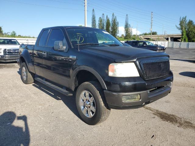 1FTPX04524KD23296 - 2004 FORD F150 BLACK photo 1