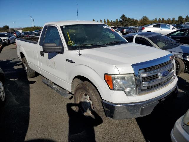 1FTNF1CF9DKE07173 - 2013 FORD F150 WHITE photo 1