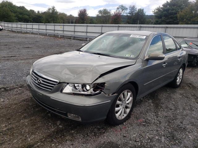 KMHFC46F08A266866 - 2008 HYUNDAI AZERA SE GREEN photo 2