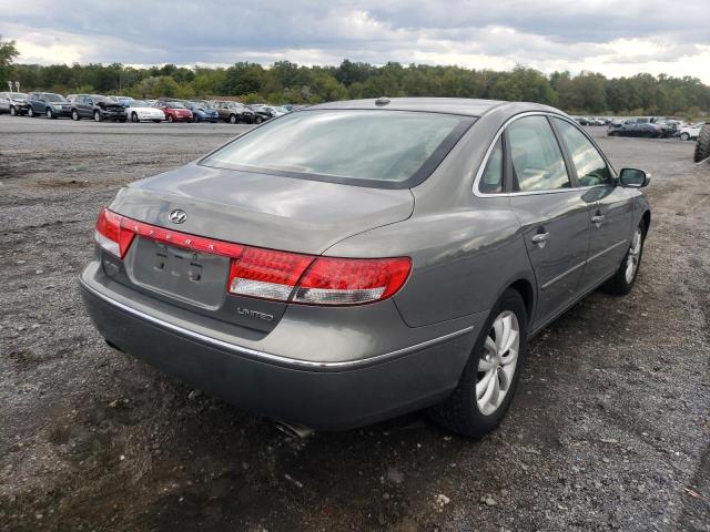 KMHFC46F08A266866 - 2008 HYUNDAI AZERA SE GREEN photo 4