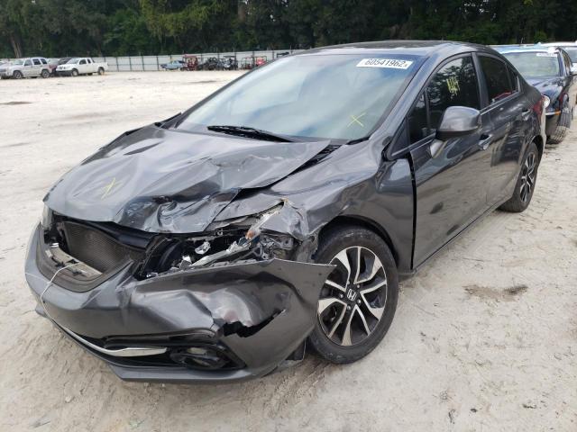 2HGFB2F93DH523022 - 2013 HONDA CIVIC EXL Boz foto 2