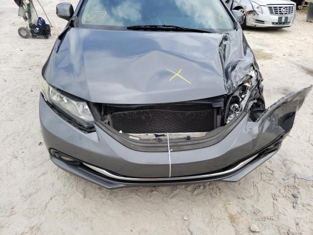 2HGFB2F93DH523022 - 2013 HONDA CIVIC EXL Boz foto 9