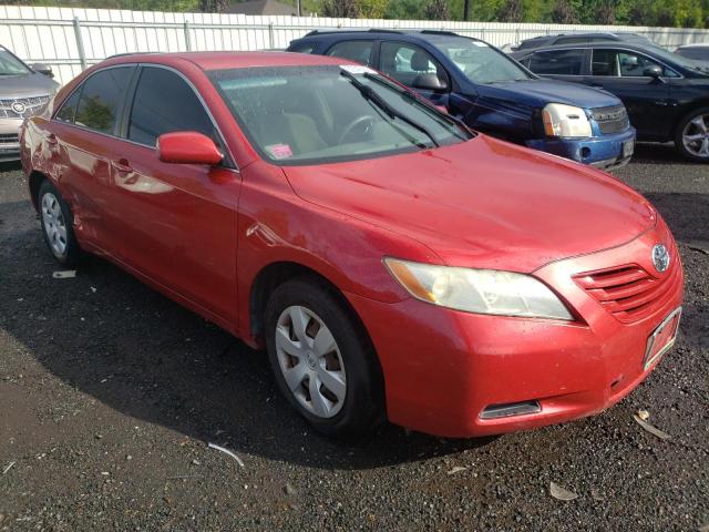 4T1BE46K37U102238 - 2007 TOYOTA CAMRY CE RED photo 1