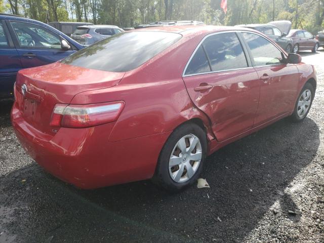 4T1BE46K37U102238 - 2007 TOYOTA CAMRY CE RED photo 4
