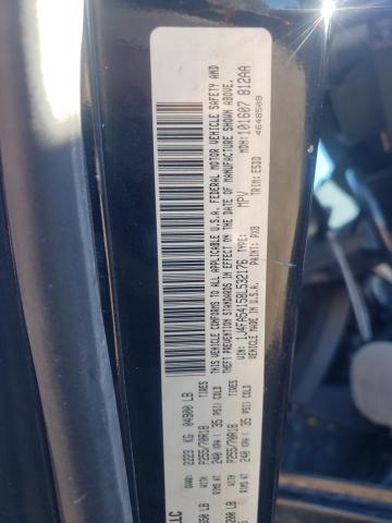 1J4FA54158L532176 - 2008 JEEP WRANGLER S BLACK photo 10