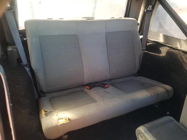 1J4FA54158L532176 - 2008 JEEP WRANGLER S BLACK photo 6