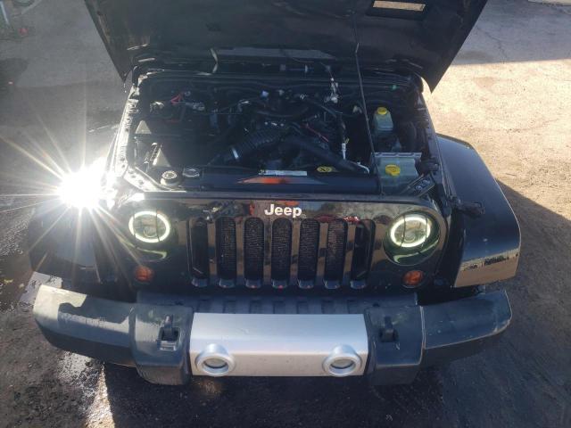 1J4FA54158L532176 - 2008 JEEP WRANGLER S BLACK photo 7