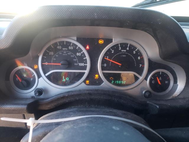 1J4FA54158L532176 - 2008 JEEP WRANGLER S BLACK photo 8