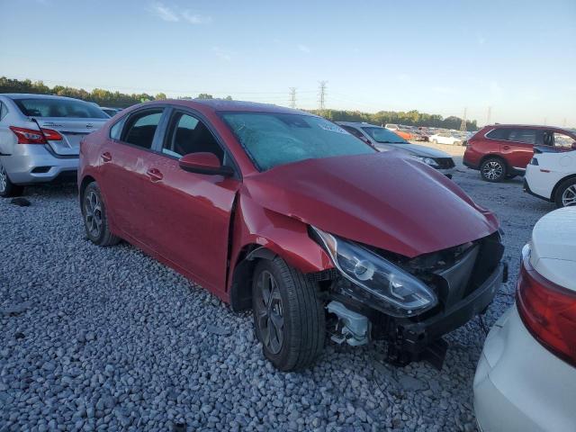 3KPF24ADXME378725 - 2021 KIA FORTE FE RED photo 1