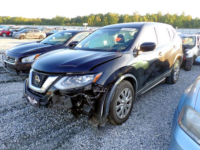 KNMAT2MT1JP561893 - 2018 NISSAN ROGUE BLACK photo 2