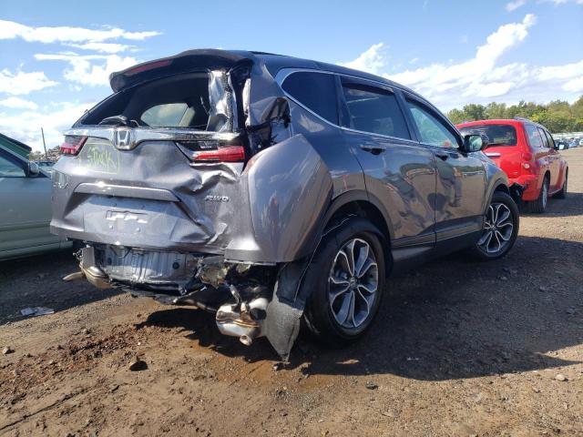 2HKRW2H56MH600967 - 2021 HONDA CR-V EX GRAY photo 4