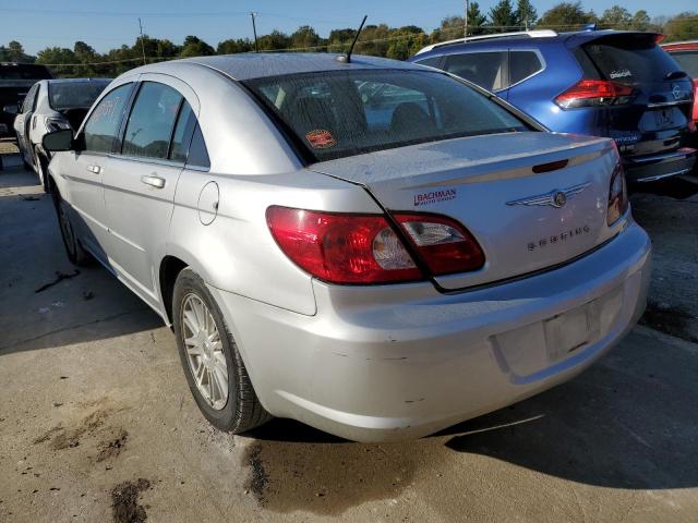 1C3LC56K37N563135 - 2007 CHRYSLER SEBRING SILVER photo 3