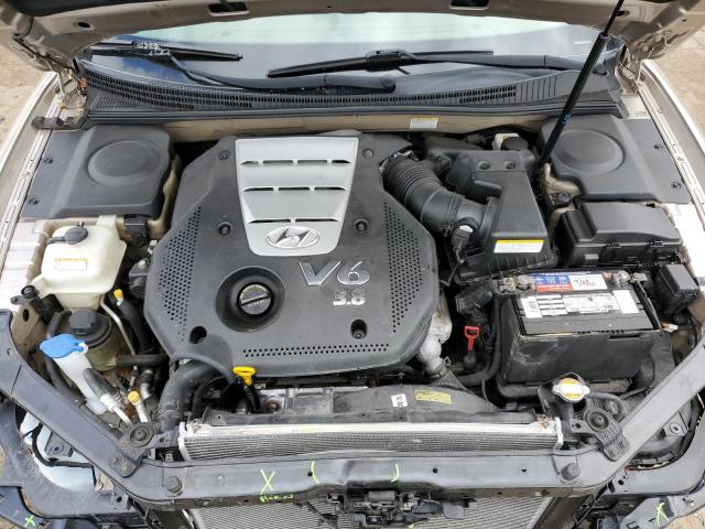 KMHFC46F36A102282 - 2006 HYUNDAI AZERA SE GOLD photo 7