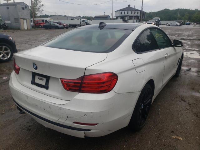 WBA3N9C55EK245654 - 2014 BMW 428 XI WHITE photo 4