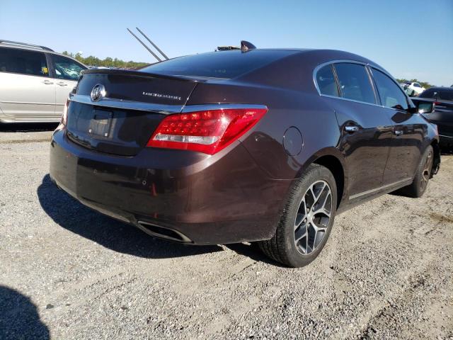 1G4G45G3XGF183894 - 2016 BUICK LACROSSE S BROWN photo 4