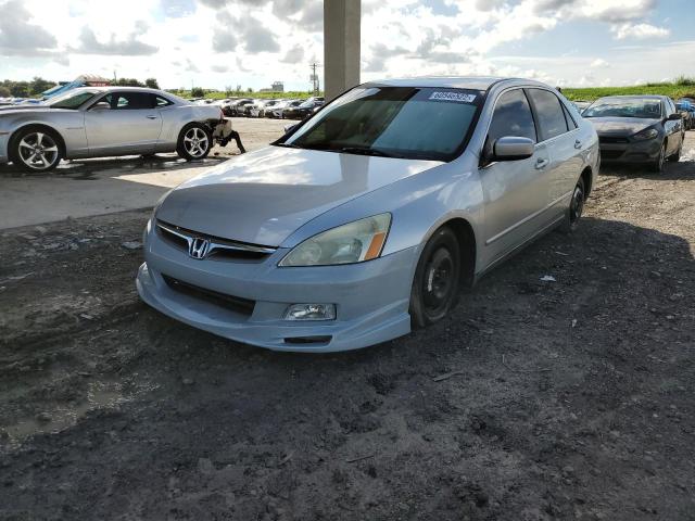 3HGCM56467G703683 - 2007 HONDA ACCORD LX SILVER photo 2