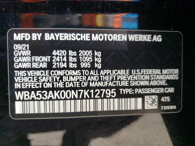 WBA53AK00N7K12795 - 2022 BMW 228I Qara foto 10